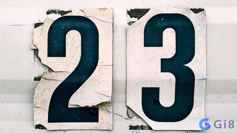 Số 23 có tổng đề là 5 do 2 chữ số cấu thành nên nó có tổng là 5