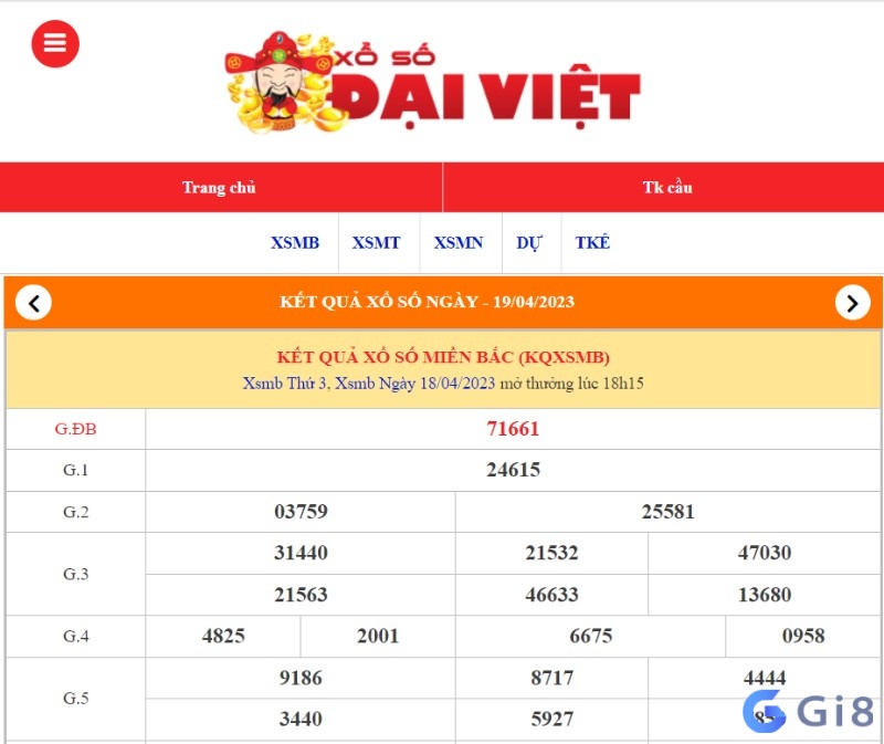 Trang chủ xổ số Đại Việt cung cấp cập nhật kết quả xổ số 3 miền