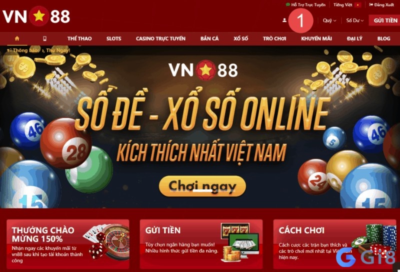 VN88 là cổng chơi Lô đề uy tín hàng đầu tại Việt Nam